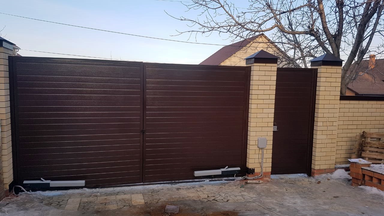 Распашные ворота DoorHan — выполненные объекты, фото 1